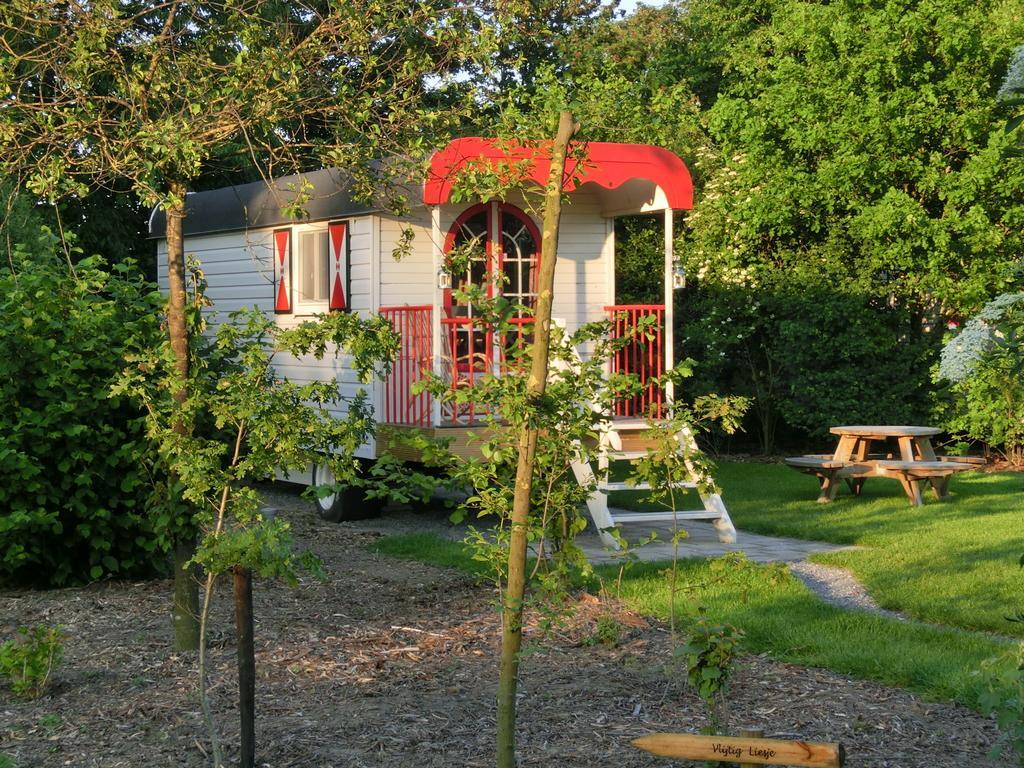 Pipowagen Camping Puur Genieten Bed & Breakfast Someren Rom bilde